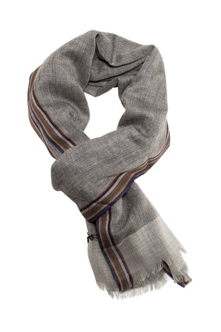 Soft herringbone weave scarf