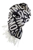 Grey merino scarf Moschino