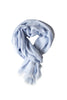 Pastel blue scarf in soft blend