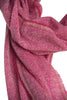 Cashmere scarf in beautiful fuchsia melange