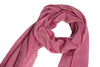 Cashmere scarf in beautiful fuchsia melange