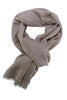 Casual scarf in a beautiful mauve colour