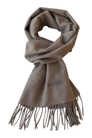 Wool Art Oversized Scarf 6”x100” (15x250 cm) / Beige