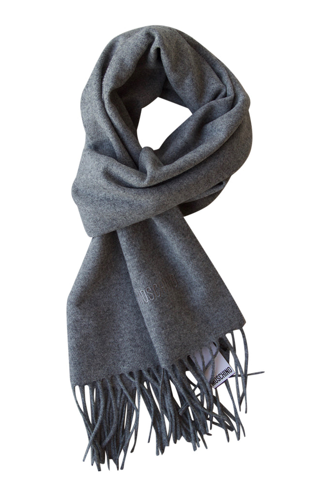 Moschino hot sale grey scarf
