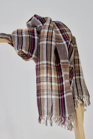 BROWN SCARF - Brown scarves online - Besos Scarves