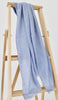 Cashmere scarf in 100% exclusive fine kashmir  wool - pastel blue