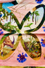 Silk scarf "Paradise" Lacroix - rose