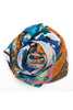 Silk scarf Oceana from Andéol