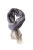 Beautiful blue scarf in linen