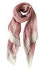 Beautiful coral linen scarf