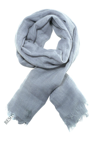 Beautiful cool grey scarf