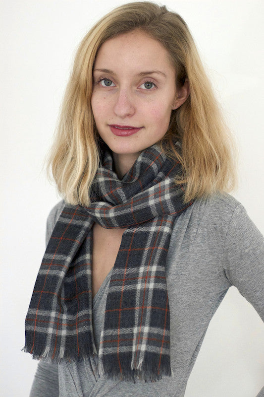Plush ultra soft online plaid scarf