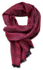 Bordeaux scarf in exclusive quality